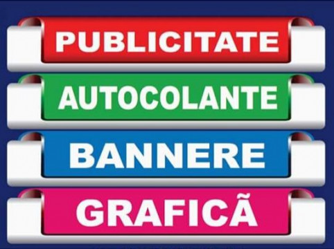 Bannere, autocolante, publicitate